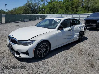 2019 BMW 3 Series 330i xDrive with VIN WBA5R7C54KAJ84347, listed as a Copart auction lot 53502585 with 63,715 mi miles and Non repairable. Bid and sale history available at DreamBid. Image 1.