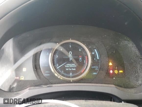 2017 Lexus IS 350 with VIN JTHBE1D28H5030761, listed as a Copart auction lot 79714064 with 109,932 mi miles and Salvage title. Bid and sale history available at DreamBid. Image 9.