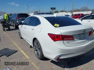 2019 Acura TLX w/Technology Pkg with VIN 19UUB2F46KA010306, listed as a IAAI auction lot 41650720 with 163,828 mi miles. Bid and sale history available at carsss.com. Image 3.