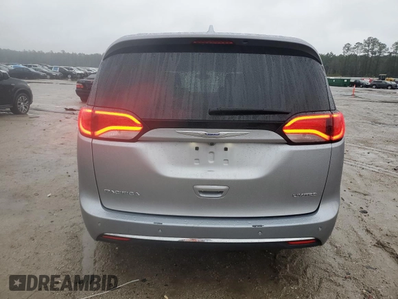 2018 Chrysler Pacifica Limited with VIN 2C4RC1GG1JR320524, listed as a Copart auction lot 48353795 with 133,624 mi miles and Salvage title. Bid and sale history available at DreamBid. Image 6.