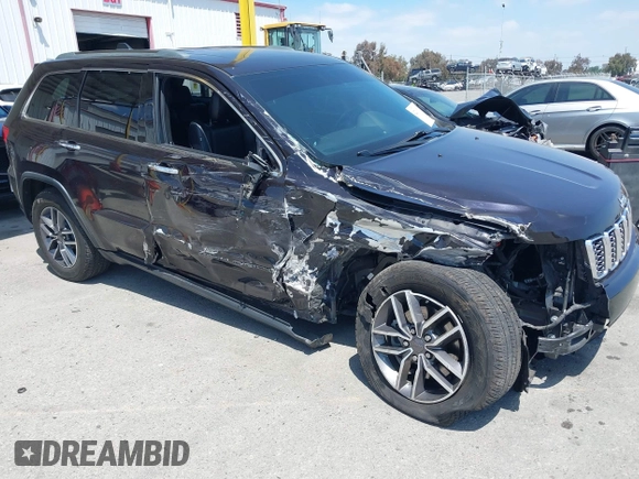 2019 Jeep Grand Cherokee Limited z VIN 1C4RJEBG7KC530267, wystawiony jako IAAI lot #42216167 z przebiegiem 60 333 mil mil oraz . Historia ofert i sprzedaży dostępna na DreamBid. Obrazek 6.