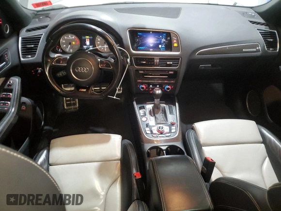 2017 Audi SQ5 Prestige with VIN WA1VCAFP9HA059832, listed as a Copart auction lot 41493775 with 162,554 mi miles and Salvage title. Bid and sale history available at DreamBid. Image 8.