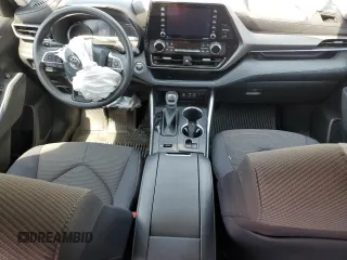 2022 Toyota Highlander L with VIN 5TDCZRAH8NS559649, listed as a Copart auction lot 48995005 with 51,958 mi miles and Salvage title. Bid and sale history available at DreamBid. Image 8.