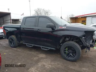 2020 Chevrolet Silverado 1500 Custom Trail Boss with VIN 3GCPYCEF1LG189019, listed as a IAAI auction lot 41491626 with 57,933 mi miles and . Bid and sale history available at DreamBid. Image 14.