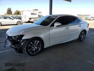 2020 Lexus IS with VIN JTHDA1D27L5108881, listed as a Copart auction lot 46717135 with 41,560 mi miles and Salvage Title. Bid and sale history available at carsss.com. Image 1.