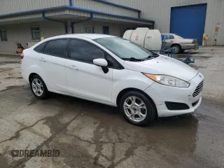 2017 Ford Fiesta S with VIN 3FADP4AJXHM142866, listed as a Copart auction lot 60107025 with 63,975 mi miles and Salvage title. Bid and sale history available at DreamBid. Image 4.