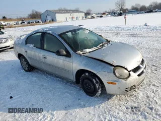 2003 Dodge Neon SXT with VIN 1B3ES56C33D182774, listed as a Copart auction lot 89039415 with 86,597 mi miles and Salvage Title. Bid and sale history available at carsss.com. Image 4.