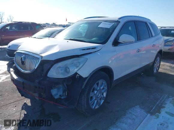 2011 Buick Enclave CXL-1 with VIN 5GAKRBEDXBJ216832, listed as a IAAI auction lot 41012583 with 158,709 mi miles. Bid and sale history available at carsss.com. Image 2.