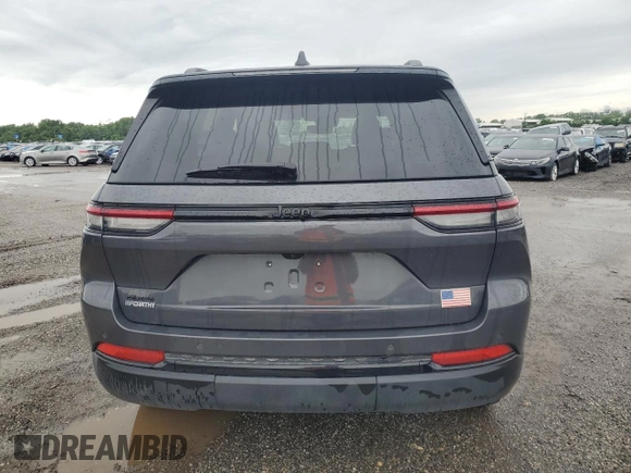 2024 Jeep Grand Cherokee Altitude with VIN 1C4RJHAG7RC257697, listed as a Copart auction lot 89375045 with 1,792 mi miles and Salvage title. Bid and sale history available at DreamBid. Image 6.