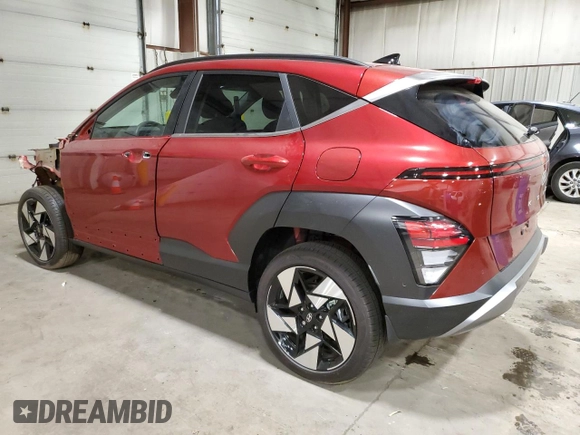 2024 Hyundai Kona Limited with VIN KM8HECA30RU158094, listed as a Copart auction lot 68869524 with 1,171 mi miles and Salvage Title. Bid and sale history available at carsss.com. Image 2.