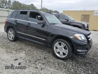 2015 Mercedes-Benz GLK 350 with VIN WDCGG5HB9FG337872, listed as a Copart auction lot 70240214 with 101,300 mi miles and Salvage Title. Bid and sale history available at DreamBid. Image 4.