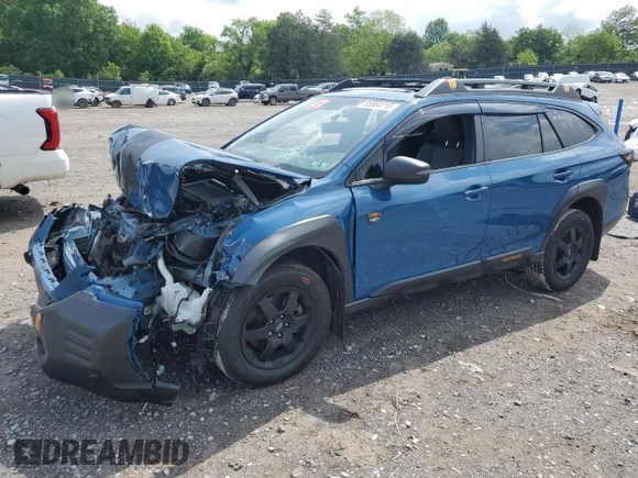 2023 Subaru Outback Wilderness with VIN 4S4BTGUD9P3201535, listed as a Copart auction lot 55584115 with 52,324 mi miles and Salvage title. Bid and sale history available at DreamBid. Image 1.