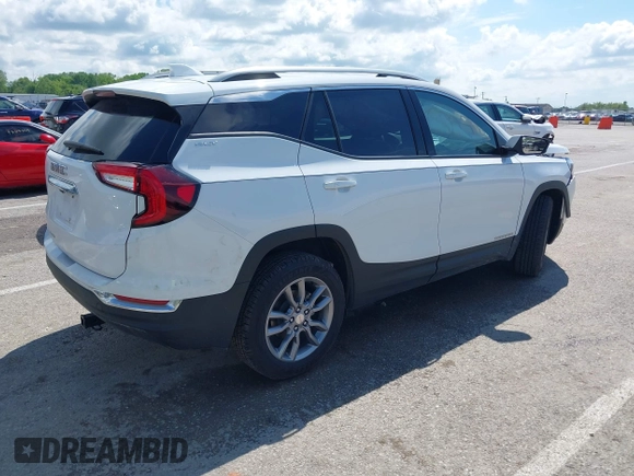 2022 GMC Terrain SLT with VIN 3GKALPEV7NL220288, listed as a IAAI auction lot 42214326 with Not provided miles and . Bid and sale history available at DreamBid. Image 4.