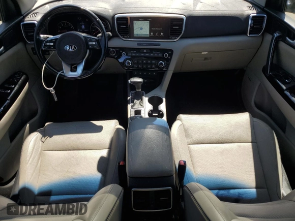 2022 Kia Sportage EX with VIN KNDPN3AC8N7946033, listed as a Copart auction lot 58043585 with 148,161 mi miles and Salvage title. Bid and sale history available at DreamBid. Image 8.