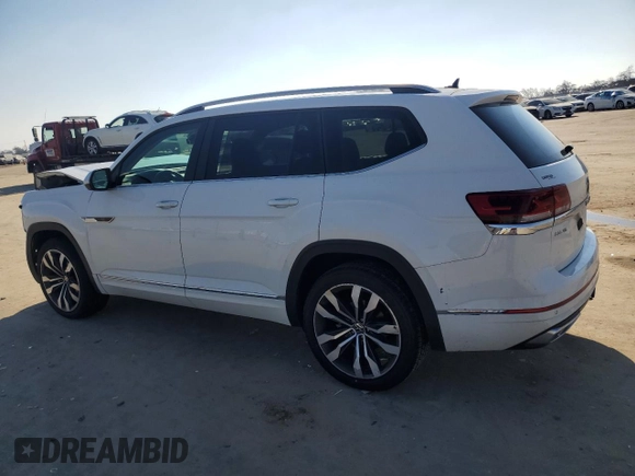 2021 Volkswagen Atlas SEL R-Line z VIN 1V2SR2CA5MC562476, wystawiony jako Copart lot #41862995 z przebiegiem 54 903 mil mil oraz Szkoda całkowita • Salvage title. Historia ofert i sprzedaży dostępna na DreamBid. Obrazek 2.