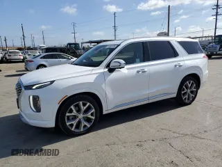 2021 Hyundai Palisade Limited z VIN KM8R5DHE2MU212263, wystawiony jako Copart lot #57082175 z przebiegiem 40 328 mil mil oraz Szkody całkowita. Historia ofert i sprzedaży dostępna na DreamBid. Obrazek 1.