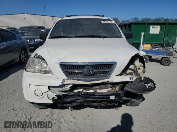 2005 Kia Sorento LX with VIN KNDJD733855490835, listed as a Copart auction lot 74212444 with 265,861 mi miles and Salvage Title. Bid and sale history available at carsss.com. Image 5.