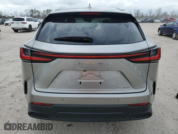 2023 Lexus NX with VIN 2T2GGCEZ9PC021752, listed as a Copart auction lot 47570275 with 8,967 mi miles and Salvage Title. Bid and sale history available at carsss.com. Image 6.