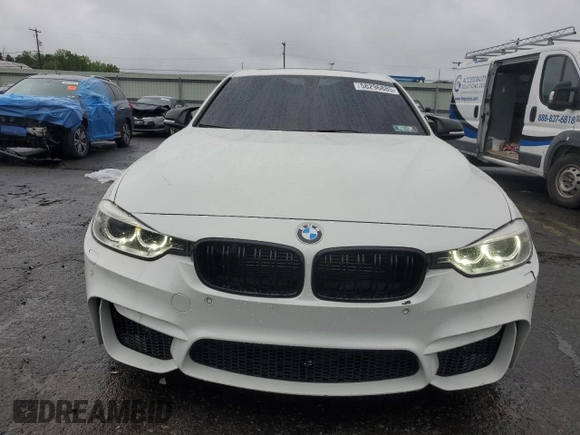 2014 BMW 3 Series 335i xDrive with VIN WBA3B9G51ENR92301, listed as a Copart auction lot 58296885 with 81,988 mi miles and Salvage title. Bid and sale history available at DreamBid. Image 5.