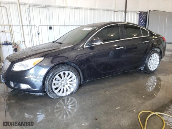 2012 Buick Regal Premium 1 with VIN 2G4GS5EK4C9142602, listed as a Copart auction lot 66679534 with 111,091 mi miles and Salvage Title. Bid and sale history available at carsss.com. Image 1.