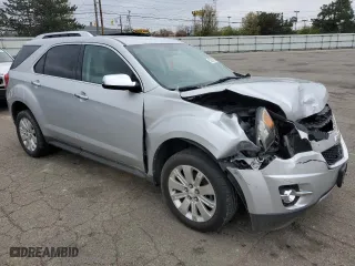 2011 Chevrolet Equinox LT w/2LT with VIN 2CNFLNE55B6252125, listed as a Copart auction lot 52956085 with 100,110 mi miles and Salvage Title. Bid and sale history available at carsss.com. Image 4.