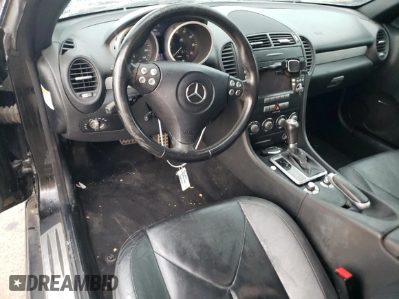 2007 Mercedes-Benz SLK 280 z VIN WDBWK54F07F147201, wystawiony jako Copart lot #55793015 z przebiegiem 199 277 mil mil oraz Szkoda całkowita • Salvage title. Historia ofert i sprzedaży dostępna na DreamBid. Obrazek 8.