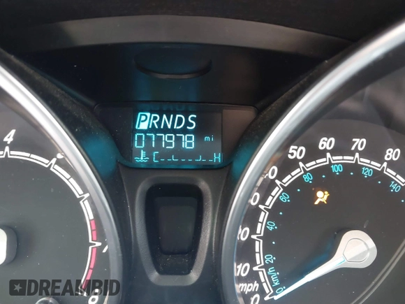 2019 Ford Fiesta SE with VIN 3FADP4BJXKM128486, listed as a IAAI auction lot 41876011 with 77,978 mi miles. Bid and sale history available at carsss.com. Image 15.