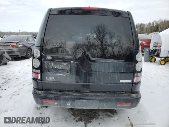 2014 Land Rover LR4 Lux with VIN SALAK2V61EA728671, listed as a Copart auction lot 42698535 with 160,089 mi miles and Salvage title. Bid and sale history available at DreamBid. Image 6.
