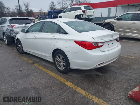 2013 Hyundai Sonata GLS with VIN 5NPEB4AC8DH704973, listed as a IAAI auction lot 41161470 with 127,902 mi miles and . Bid and sale history available at DreamBid. Image 3.