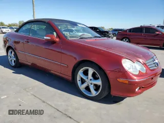 2005 Mercedes-Benz CLK 320 with VIN WDBTK65G45T043762, listed as a Copart auction lot 79904434 with 88,127 mi miles and Salvage Title. Bid and sale history available at DreamBid. Image 4.