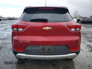 2021 Chevrolet TrailBlazer LT with VIN KL79MRSL9MB033643, listed as a Copart auction lot 48976015 with 28,232 mi miles and Salvage Title. Bid and sale history available at DreamBid. Image 6.