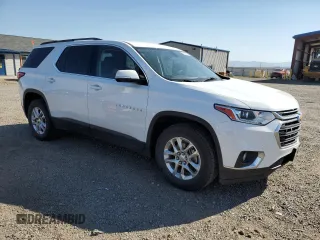 2019 Chevrolet Traverse LT Cloth with VIN 1GNEVGKW6KJ293957, listed as a Copart auction lot 68144334 with 75,276 mi miles and Salvage Title. Bid and sale history available at carsss.com. Image 4.