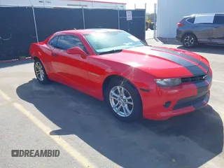 2014 Chevrolet Camaro LT z VIN 2G1FB1E32E9284413, wystawiony jako IAAI lot #41720016 z przebiegiem 149 811 mil mil oraz . Historia ofert i sprzedaży dostępna na DreamBid. Obrazek 1.