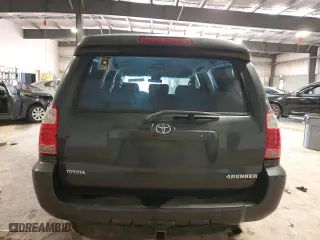 2006 Toyota 4Runner SR5 with VIN JTEBU14R668055117, listed as a Copart auction lot 53798345 with 202,593 mi miles and Salvage Title. Bid and sale history available at carsss.com. Image 6.