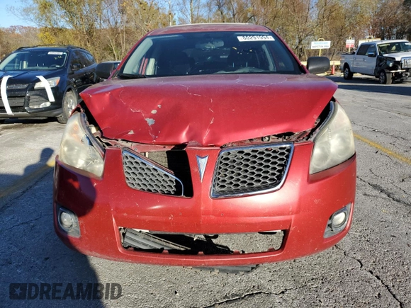 2009 Pontiac Vibe 1SB with VIN 5Y2SP67099Z435329, listed as a Copart auction lot 80291994 with 184,901 mi miles and Salvage title. Bid and sale history available at DreamBid. Image 5.