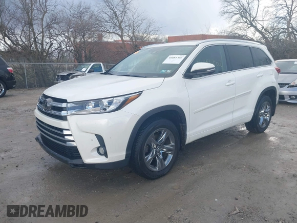 2017 Toyota Highlander Limited with VIN 5TDDZRFH7HS446499, listed as a IAAI auction lot 41681302 with 89,055 mi miles and . Bid and sale history available at DreamBid. Image 19.