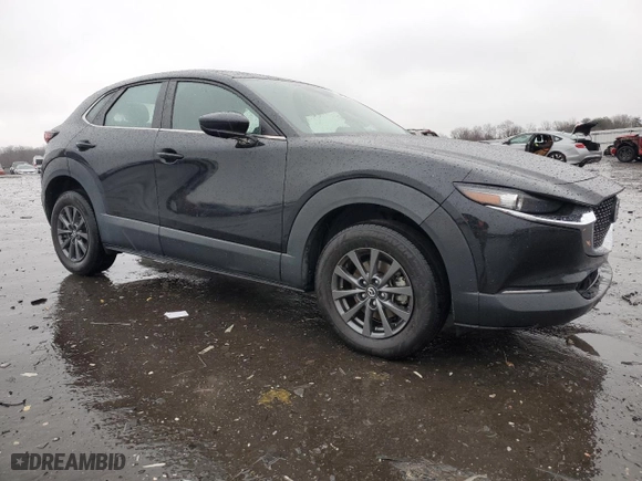 2020 Mazda CX-30 with VIN 3MVDMABL9LM125324, listed as a Copart auction lot 44102185 with 58,557 mi miles and Salvage Title. Bid and sale history available at carsss.com. Image 4.