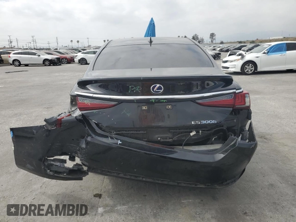 2022 Lexus ES 300h with VIN 58ADA1C19NU023239, listed as a Copart auction lot 54429015 with 92,003 mi miles and Salvage title. Bid and sale history available at DreamBid. Image 6.