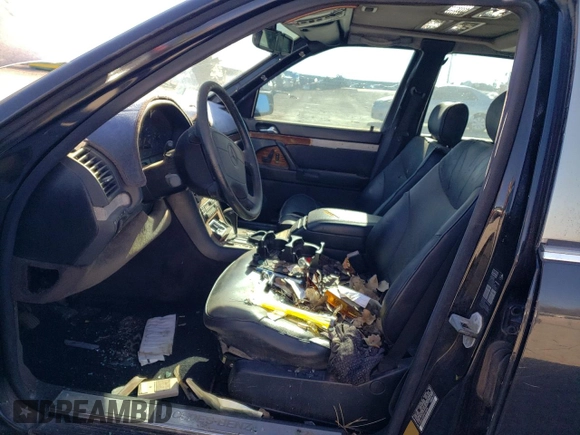 1994 Mercedes-Benz S 320 with VIN WDBGA32E4RA156215, listed as a Copart auction lot 41479045 with Not Provided miles and Clean Title. Bid and sale history available at DreamBid. Image 7.