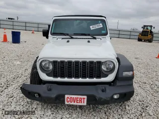 2024 Jeep Wrangler Sport with VIN 1C4PJXDG1RW349674, listed as a Copart auction lot 44331845 with 2,677 mi miles and Salvage Title. Bid and sale history available at carsss.com. Image 5.