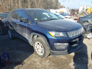 2017 Jeep Compass Sport z VIN 3C4NJDABXHT688890, wystawiony jako IAAI lot #41401246 z przebiegiem 57 811 mil mil oraz . Historia ofert i sprzedaży dostępna na DreamBid. Obrazek 1.