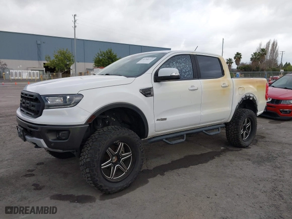 2019 Ford Ranger XL with VIN 1FTER4FH0KLA41472, listed as a IAAI auction lot 41784727 with 46,697 mi miles. Bid and sale history available at carsss.com. Image 2.