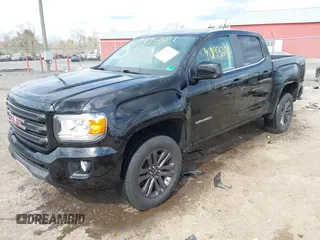 2019 GMC Canyon 4WD SLE with VIN 1GTG6CEN6K1332802, listed as a IAAI auction lot 41893281 with 62,177 mi miles. Bid and sale history available at carsss.com. Image 2.