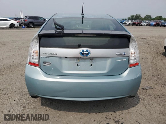 2014 Toyota Prius z VIN JTDKN3DP6E3063791, wystawiony jako Copart lot #60249165 z przebiegiem 98 576 mil mil oraz Szkoda całkowita • Salvage title. Historia ofert i sprzedaży dostępna na DreamBid. Obrazek 6.