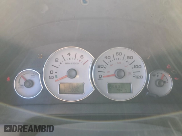2006 Ford Escape Hybrid with VIN 1FMCU95H06KC87630, listed as a Copart auction lot 54201185 with 75,417 mi miles and Clean title. Bid and sale history available at DreamBid. Image 9.