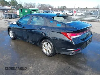 2023 Hyundai Elantra SE with VIN KMHLL4AG7PU600066, listed as a IAAI auction lot 41315954 with 14,460 mi miles and . Bid and sale history available at DreamBid. Image 3.