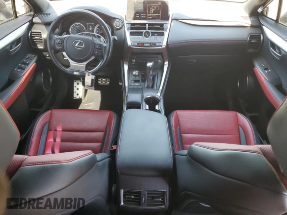 2021 Lexus NX 300 F Sport z VIN JTJSARBZ1M2188993, wystawiony jako Copart lot #49970065 z przebiegiem 28 963 mil mil oraz Szkoda całkowita • Salvage title. Historia ofert i sprzedaży dostępna na DreamBid. Obrazek 8.