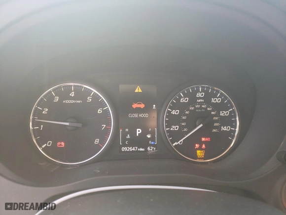 2019 Mitsubishi Outlander ES with VIN JA4AD2A36KZ047801, listed as a Copart auction lot 80243344 with 92,647 mi miles and Salvage Title. Bid and sale history available at carsss.com. Image 9.