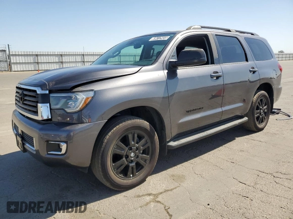 2021 Toyota Sequoia TRD Sport with VIN 5TDCY5B12MS184563, listed as a Copart auction lot 69412933 with 24,110 mi miles. Bid and sale history available at carsss.com. Image 1.