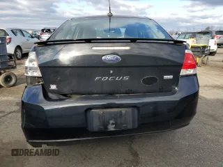 2008 Ford Focus SE with VIN 1FAHP35N18W152677, listed as a Copart auction lot 51209385 with 108,000 mi miles and Salvage Title. Bid and sale history available at carsss.com. Image 6.